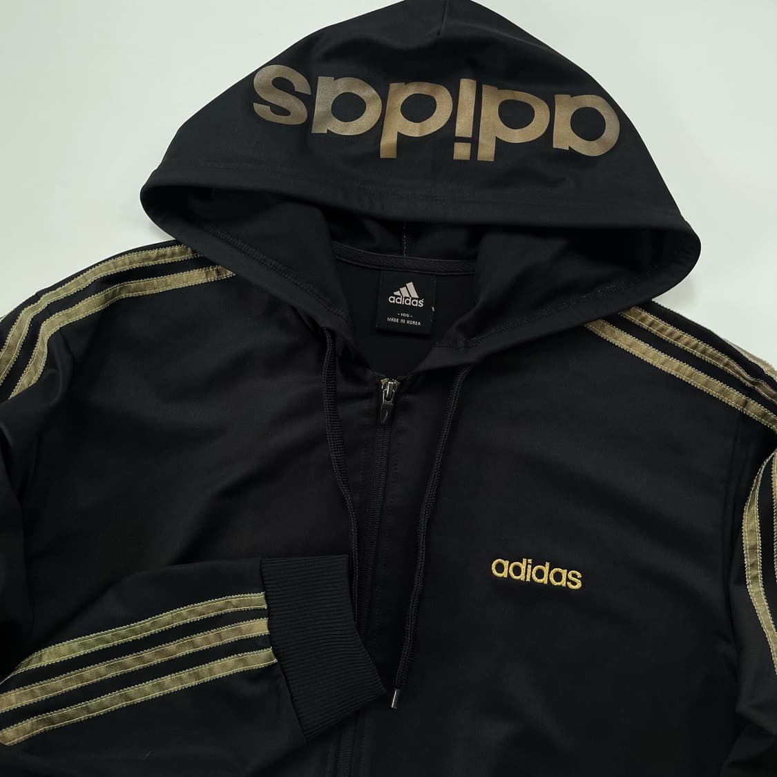 아디다스 루즈핏 검 골 후드 져지 상품이미지5