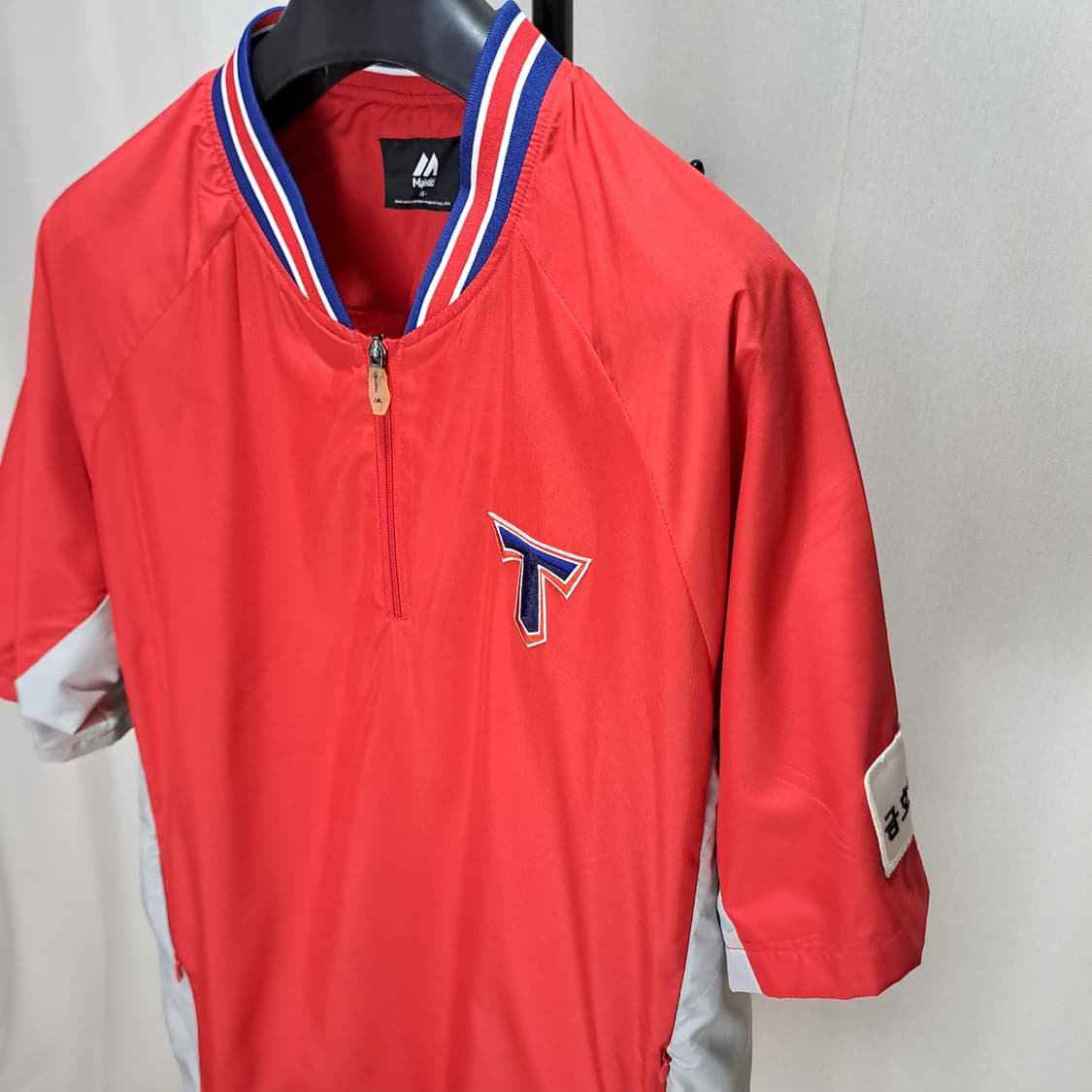 (택포) 기아타이거즈 마제스틱 웜업 바람막이 XL C24 상품이미지3