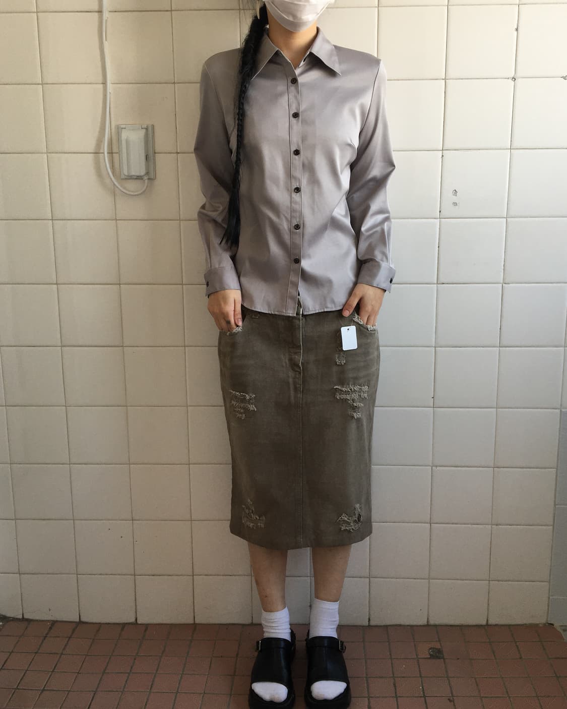 Gray shirt 상품이미지1