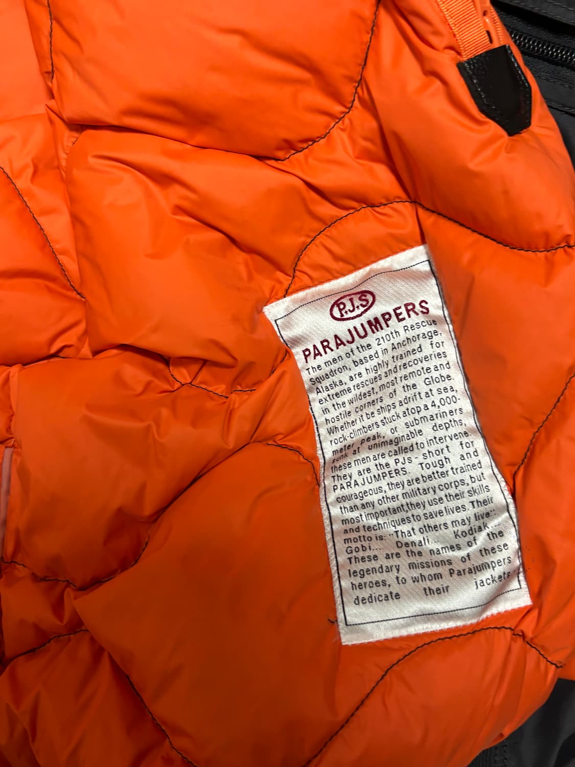 파라점퍼스 마스터피스 봄버자켓 상품이미지3