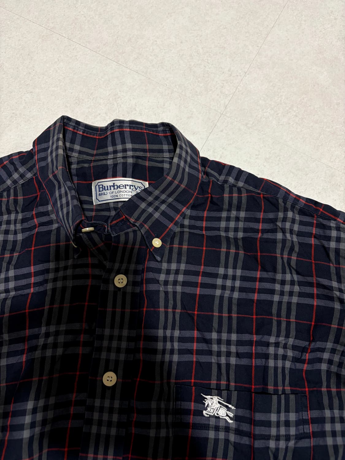 버버리 올드 정품 셔츠 100 상품이미지2