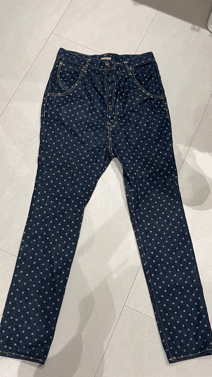 캐피탈 도트 바지 상품이미지2