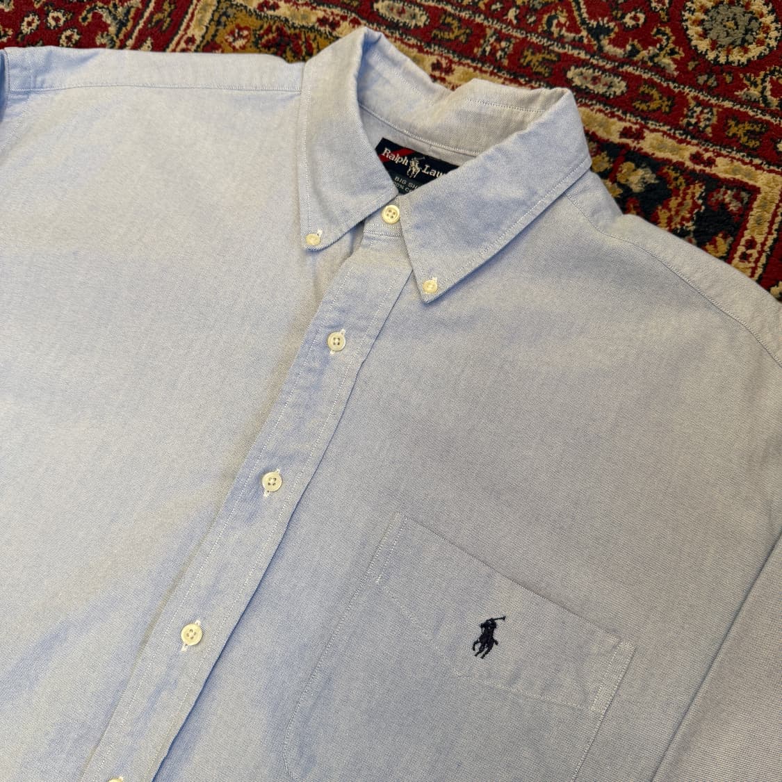 90s 폴로 랄프로렌 빅셔츠 옥스포드 셔츠 [ 110-115 ] 상품이미지2
