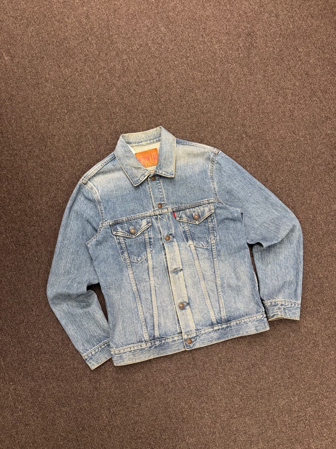 L)에드윈 빈티지 3세대 데님자켓 상품이미지2