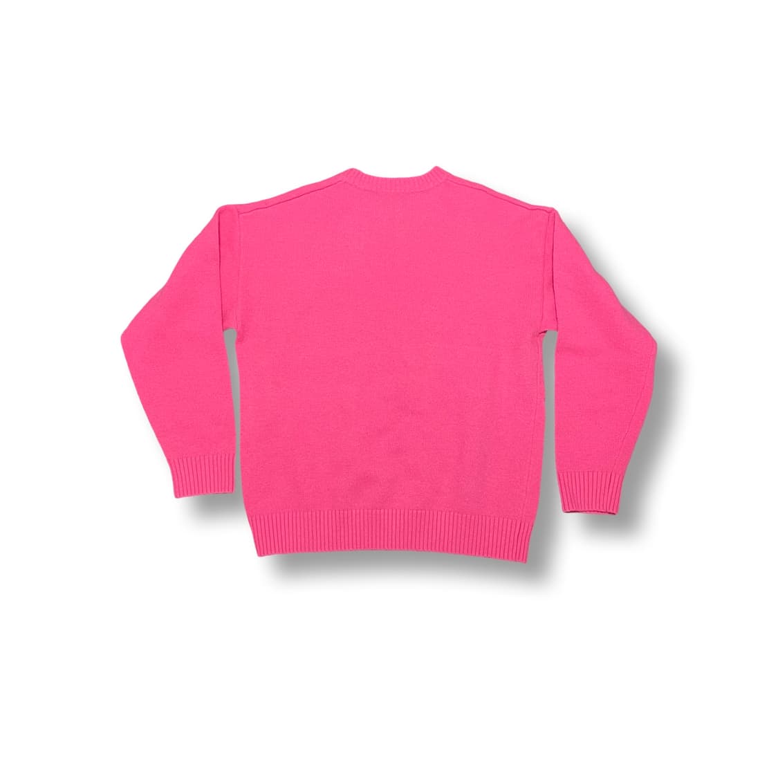 [L] Lee 핑크색 로고 니트 스웨터 상품이미지4