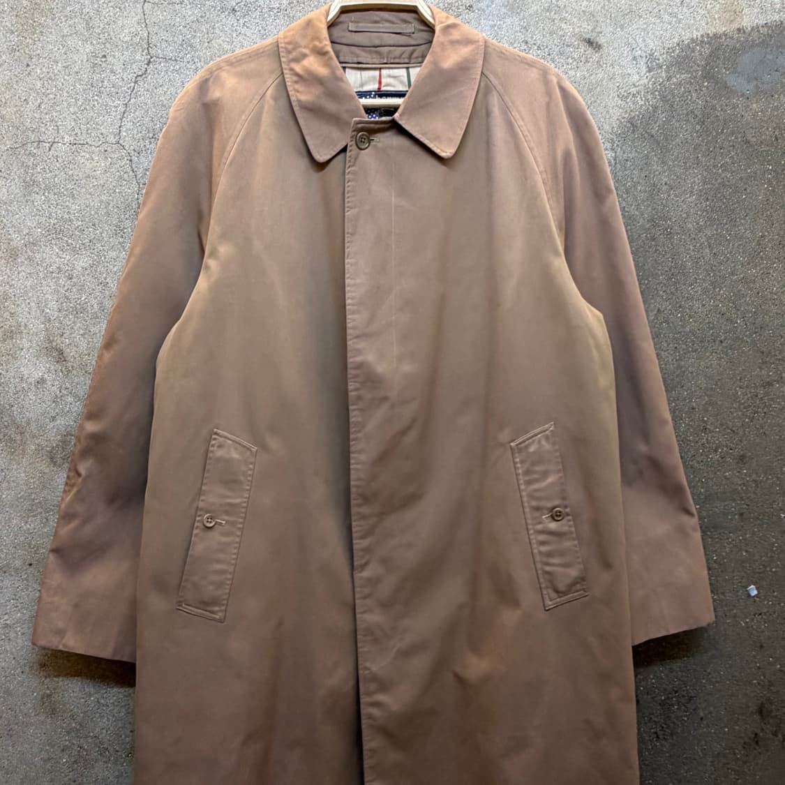 90s 미국 빈티지 버버리 봄 트렌치 코트 상품이미지3