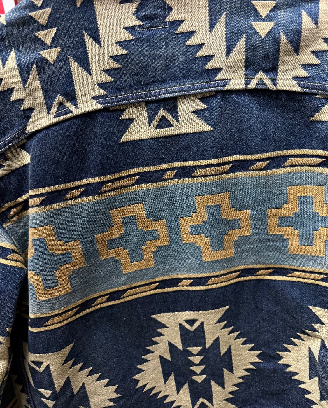 rrl 자카드 트러커 L 상품이미지6