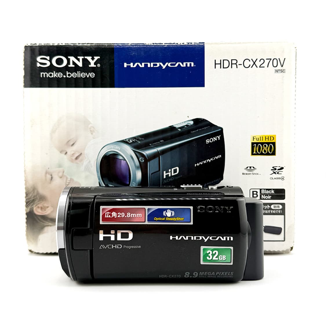 [💖Vlog 픽] 소니 CX270 블랙 브이로그 비디오 캠코더 상품이미지2