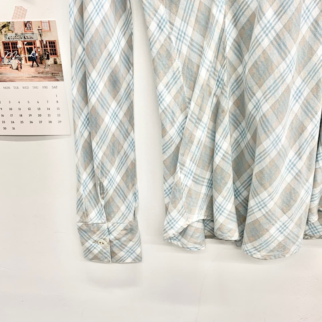 버버리 체크 블라우스  상품이미지10