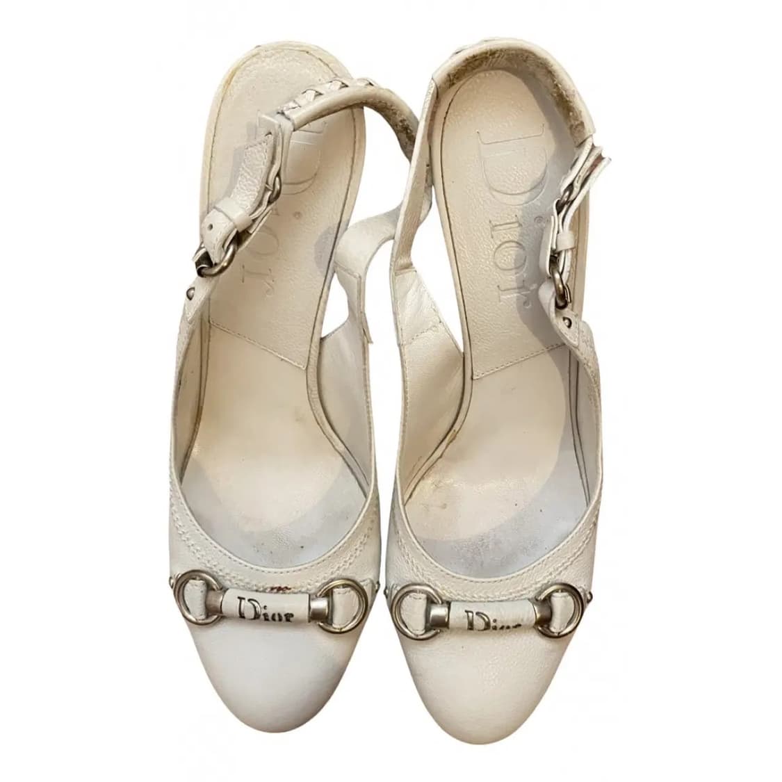 Dior 디올 아이보리 뮬 힐 35 (230 ) 상품이미지1