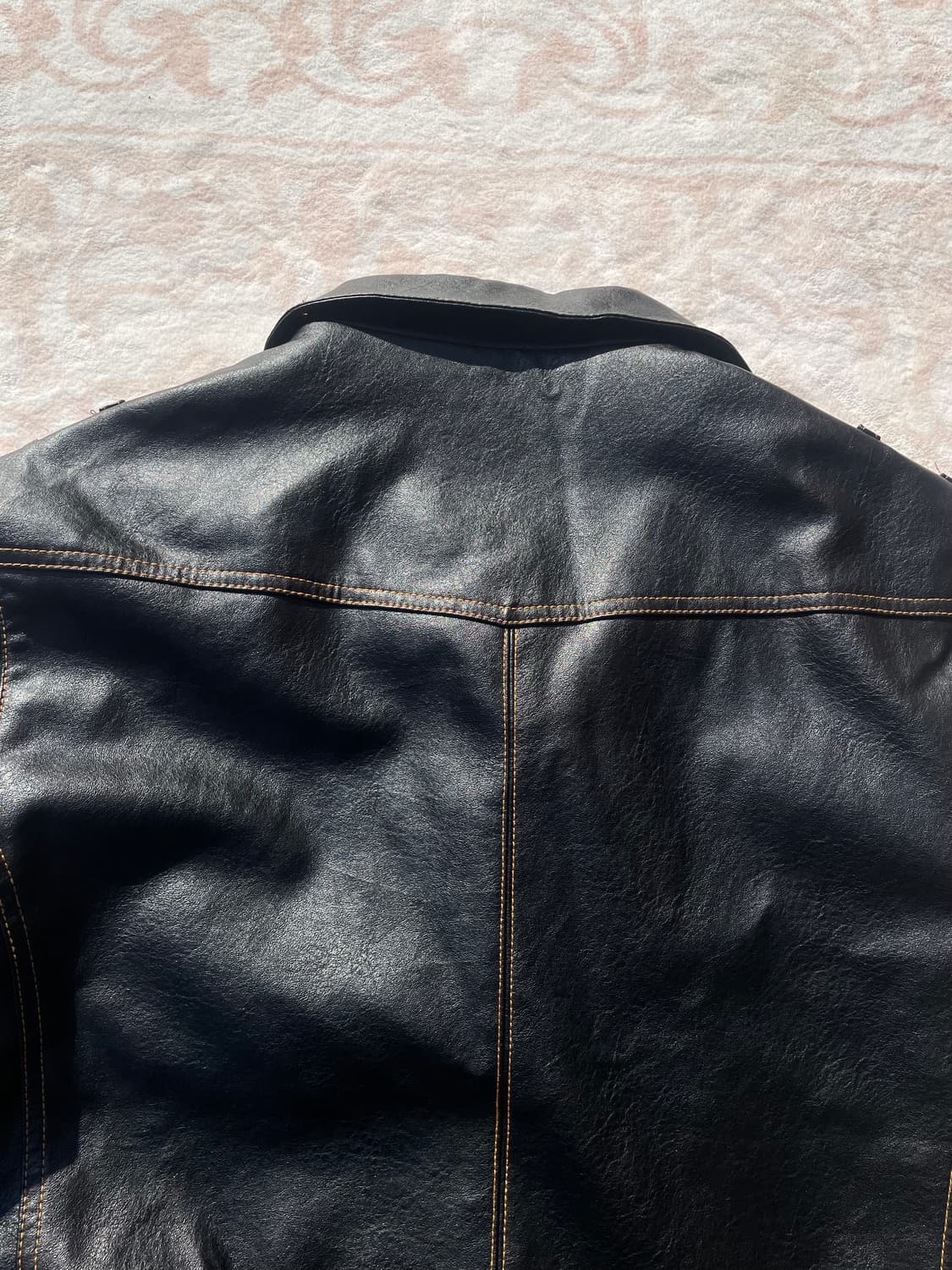 빈티지 블랙 더블라이더 자켓 상품이미지9