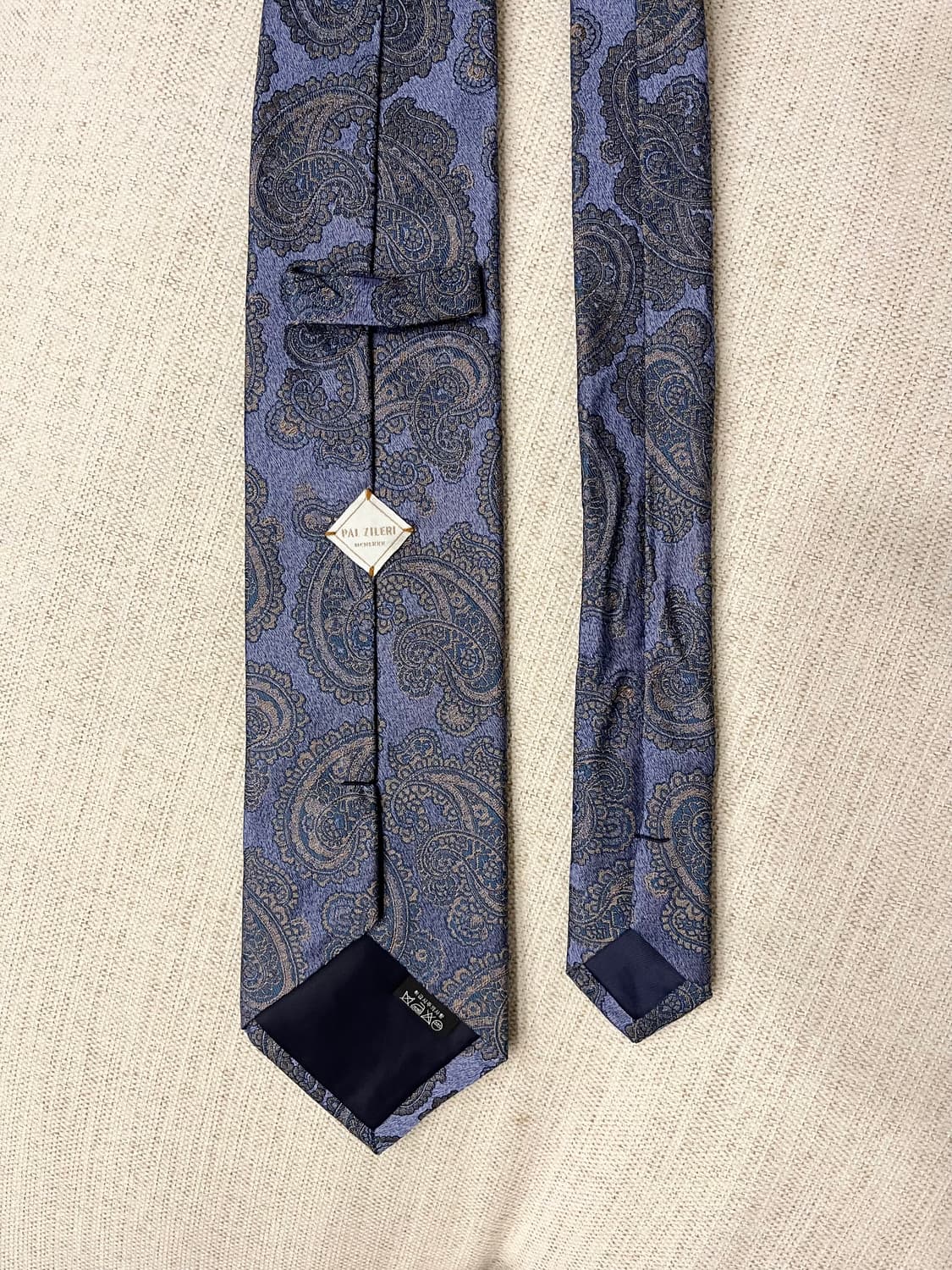 빨질레리 페이즐리 패턴 넥타이 상품이미지2