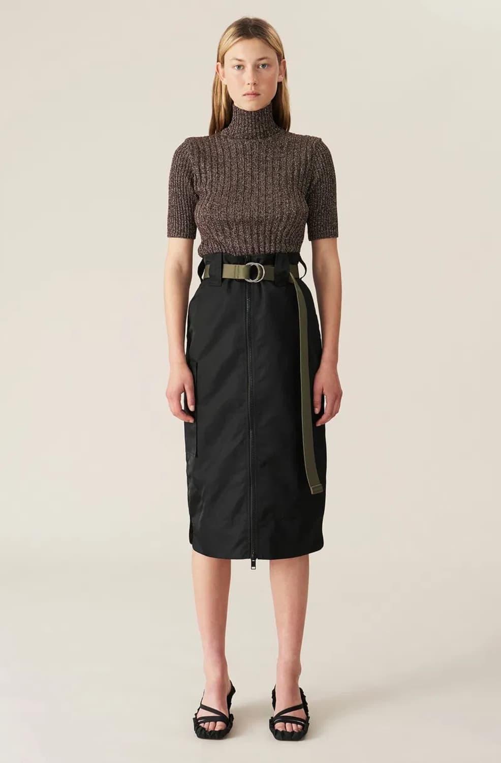 Ganni ' Outerwear Nylon Skirt 상품이미지8