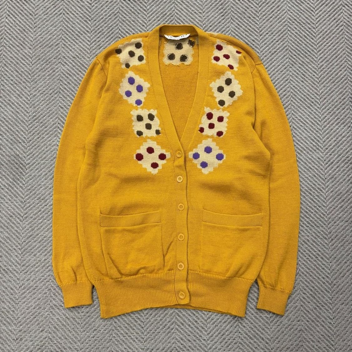 크리스찬 디올 패턴 울 가디건 v2588 상품이미지1