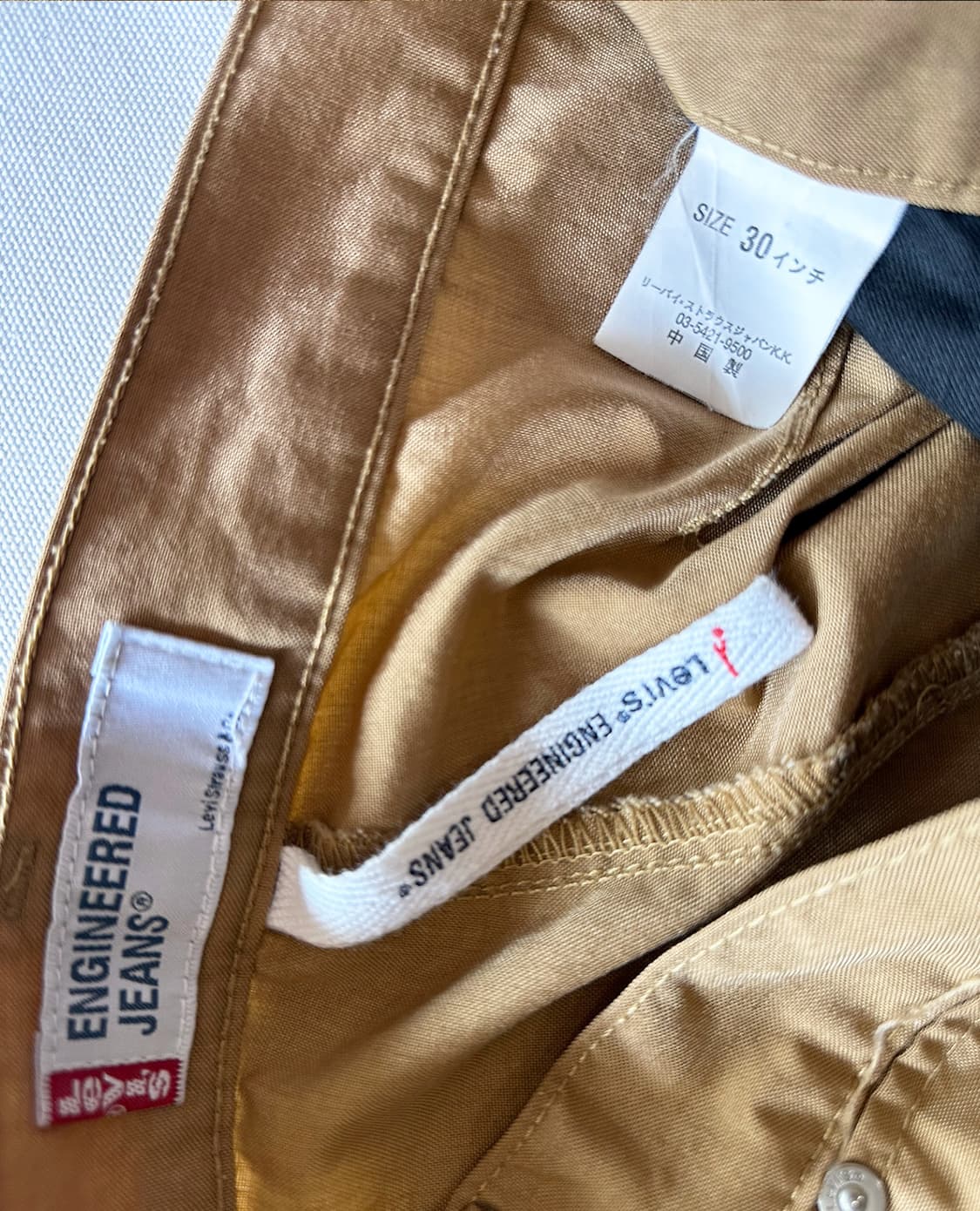 LEVI'S engineered cropped w30 상품이미지9