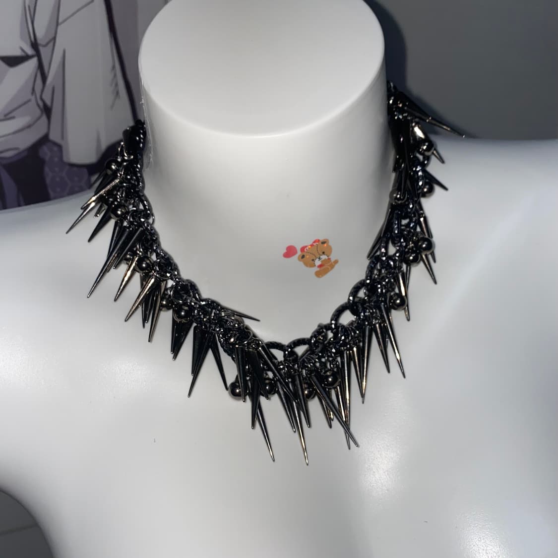 펑크 목걸이/빈티지 y2k 고스 락시크 갸루 체인 상품이미지2