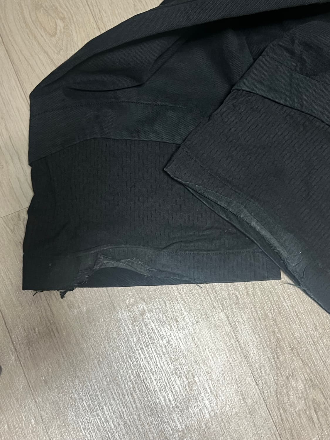 [S] 이그노타 코어:5 워시드 카고 팬츠 블랙 상품이미지4
