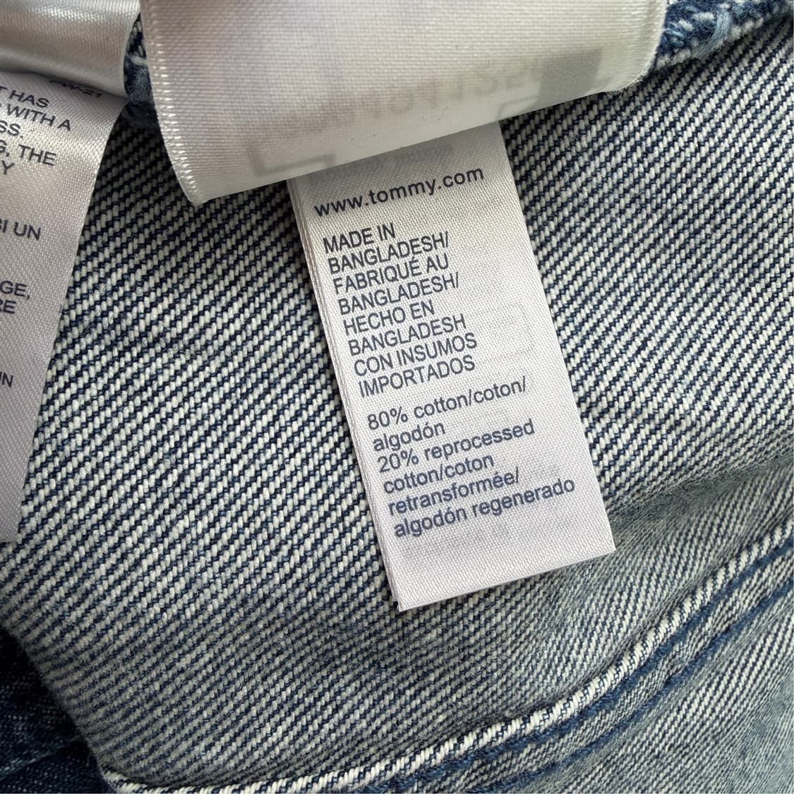 [S] 타미힐피거 벨티드 데님자켓 상품이미지10