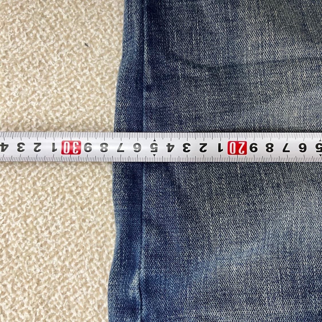 [27] 빈폴 가죽패치 워싱 데님 청바지 0115M1 상품이미지6