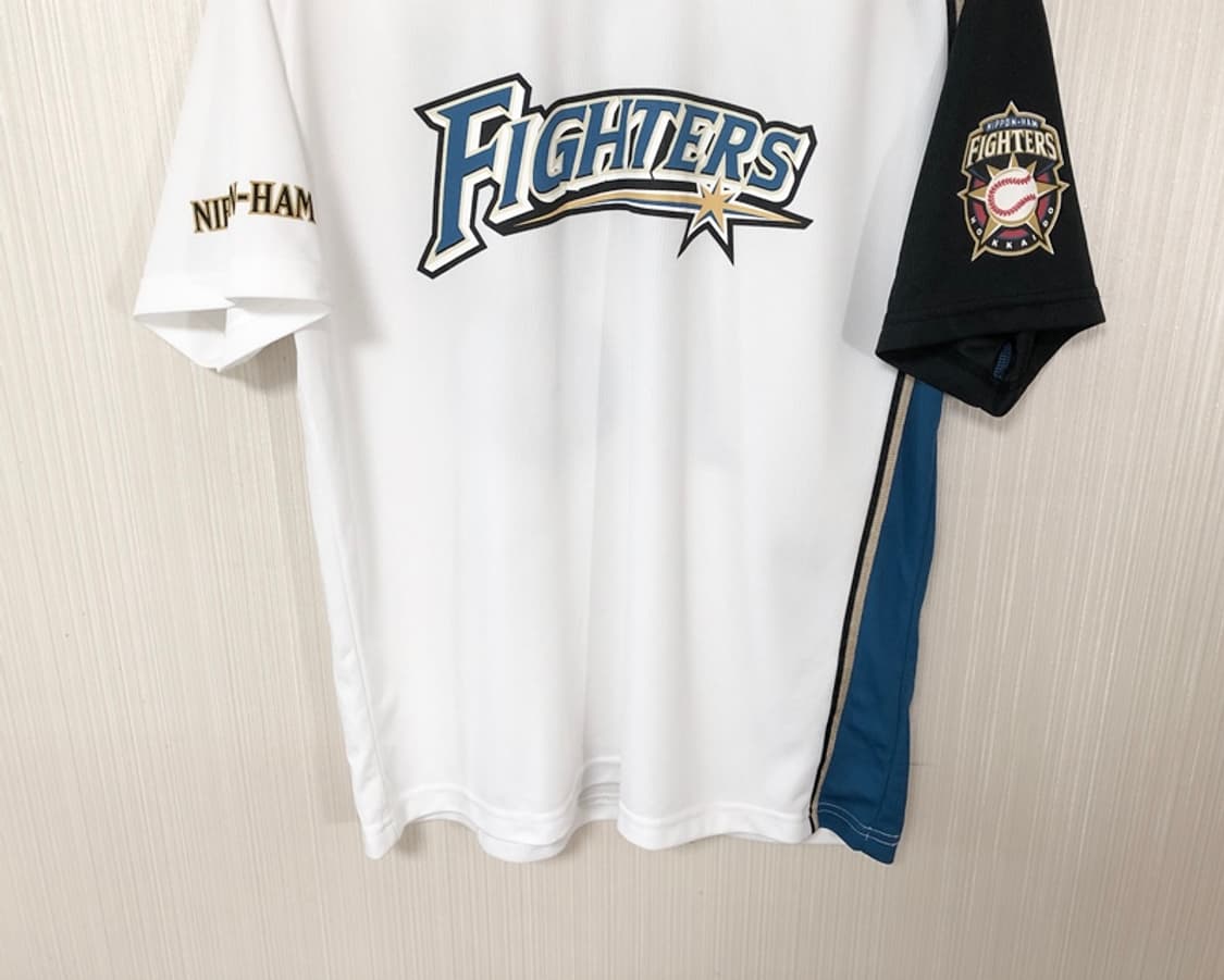 NPB 미즈노 니혼햄파이터스 플레이어티셔츠 M #18 사이토 상품이미지3