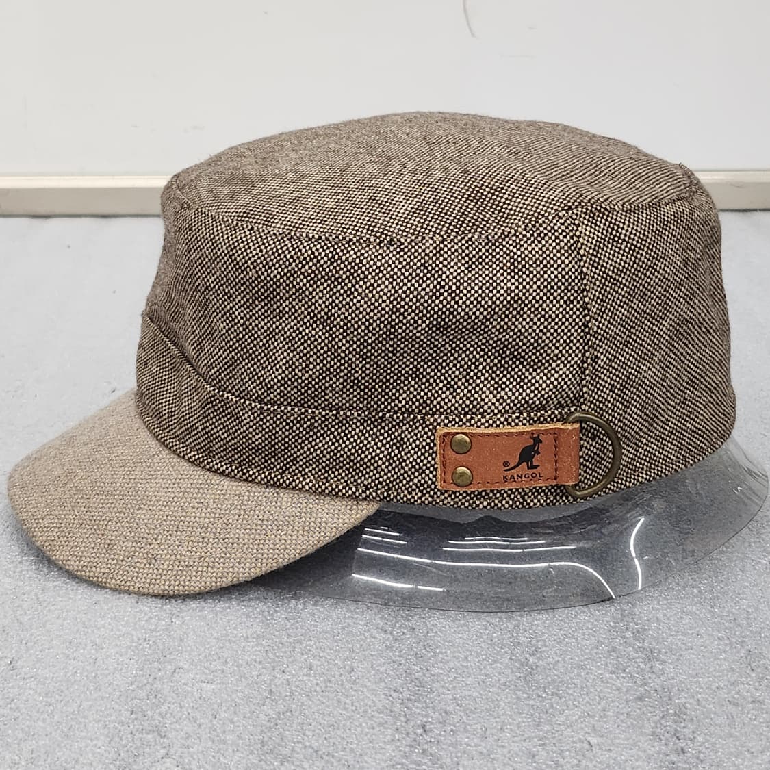 캉골 투톤 워크캡 군모 56cm 상품이미지3