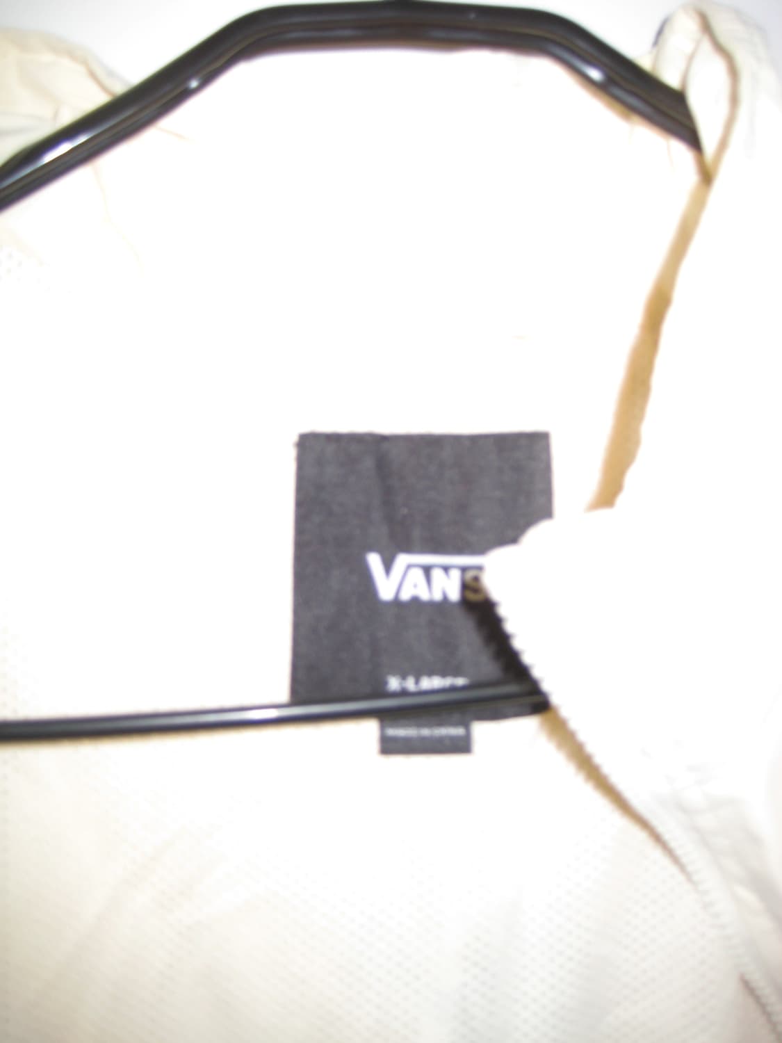 반스 vans의 테이핑 바람막이 입니다 상품이미지4