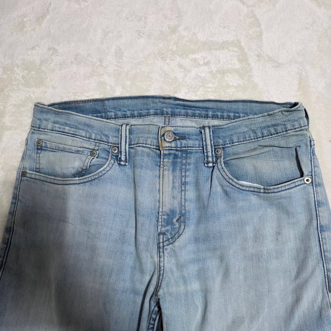 (32)리바이스 511 슬림 빈티지 데님 팬츠 연청 상품이미지2