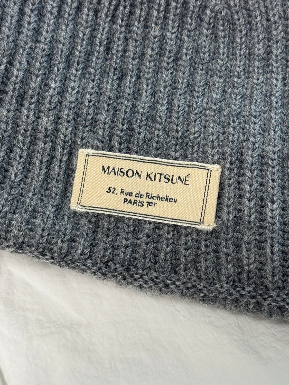 메종키츠네 비니 그레이 상품이미지3