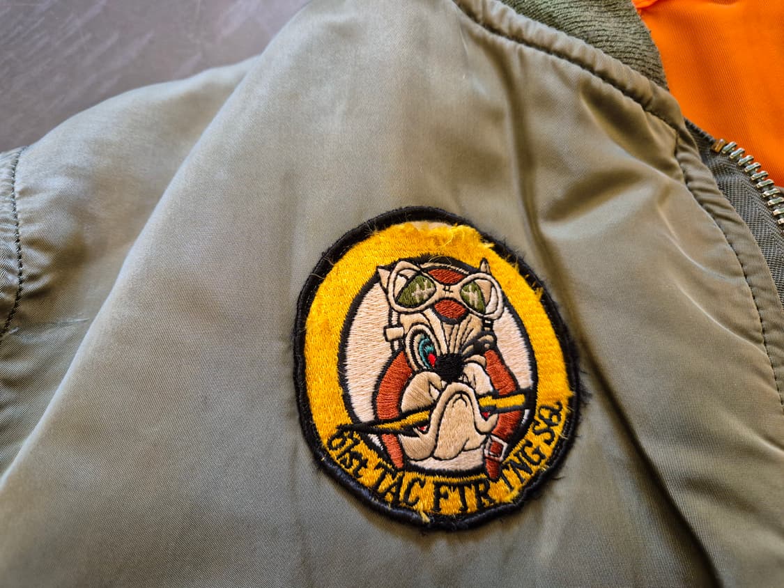 90s 알파인더스트리 MA-1 자켓 상품이미지5