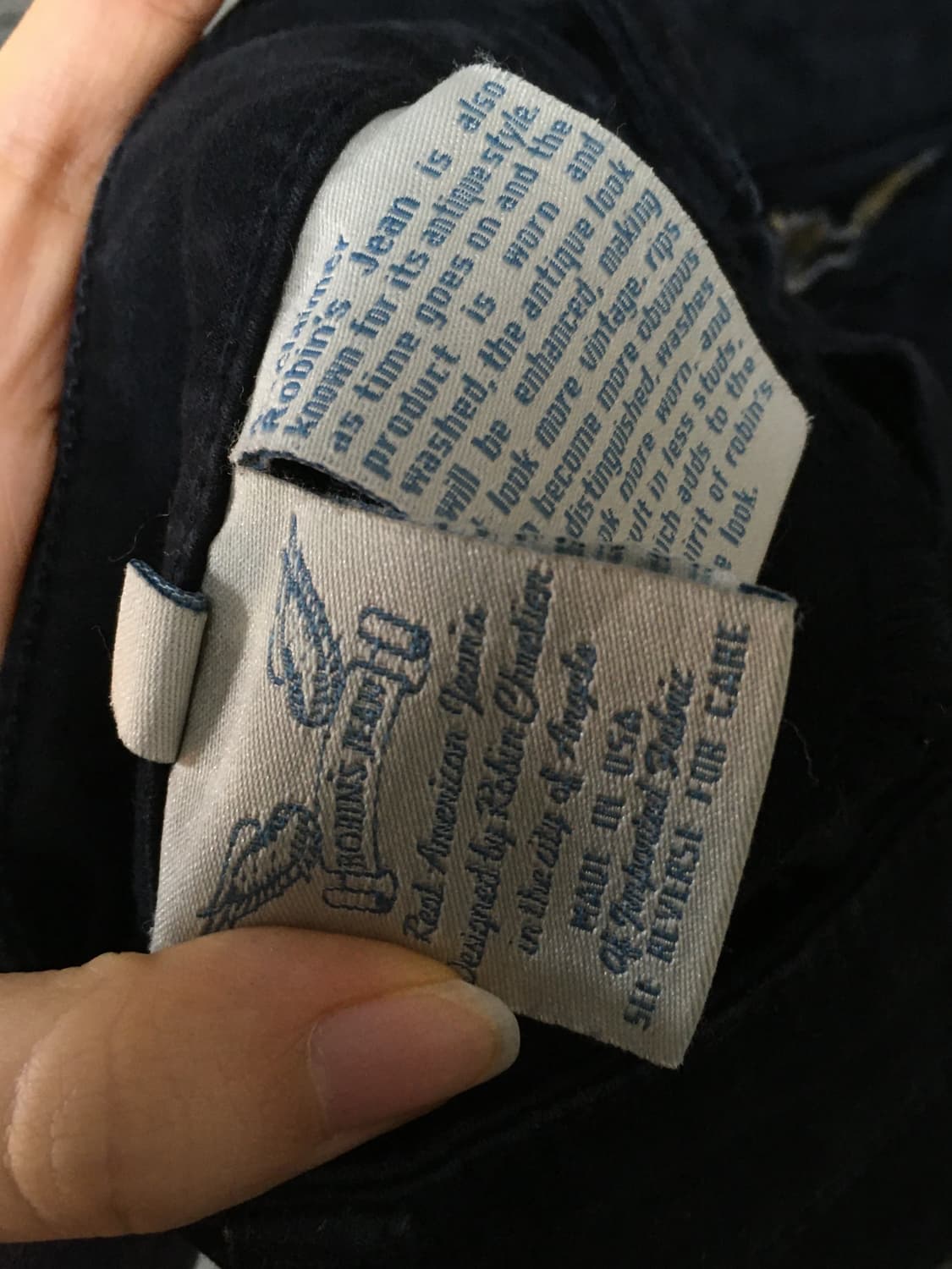 로빈스진 와투케 갸루 청반바지 마이크로쇼츠 상품이미지3