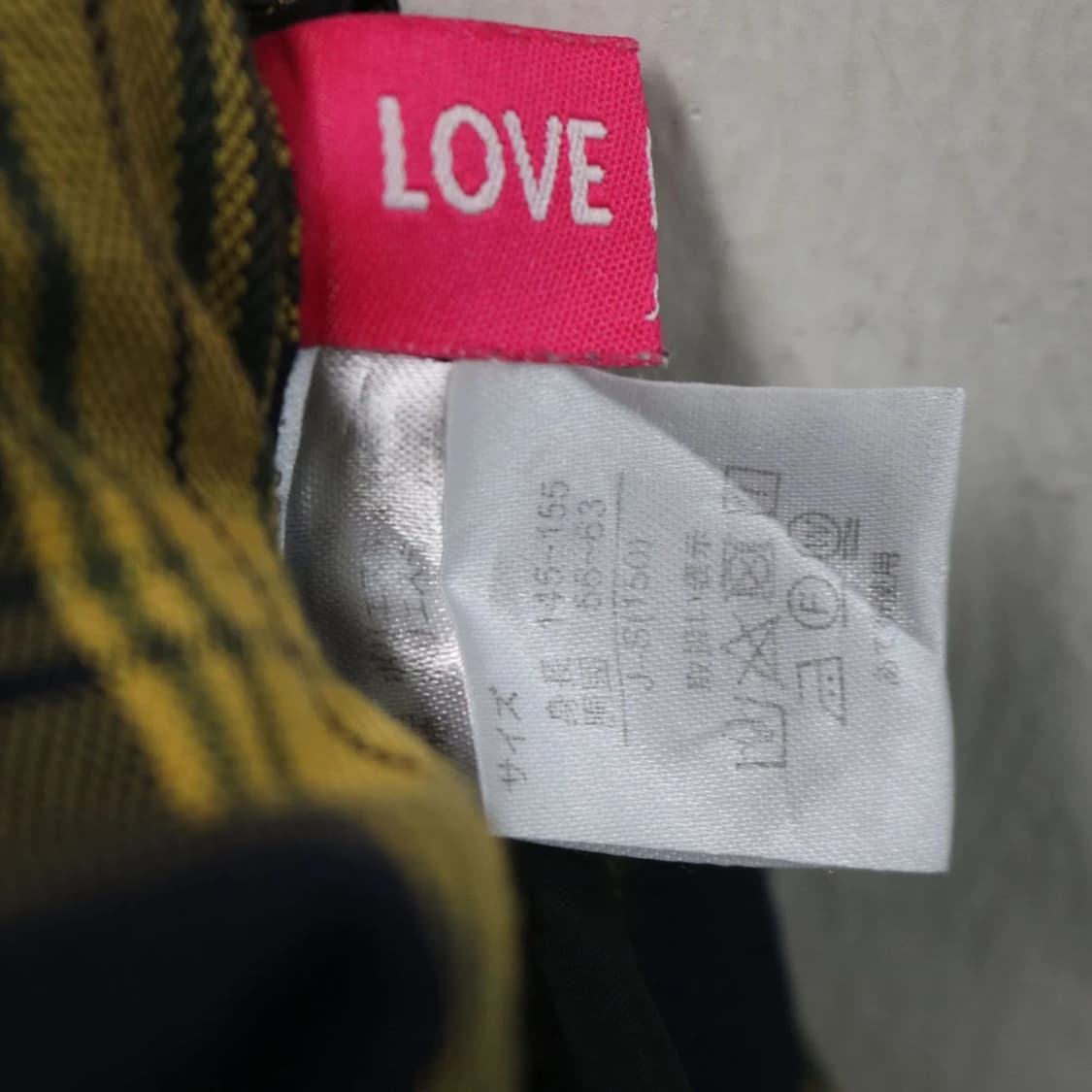 LOVE RABBY 히메갸루 체크 미니 훌 스커트 61652 상품이미지3