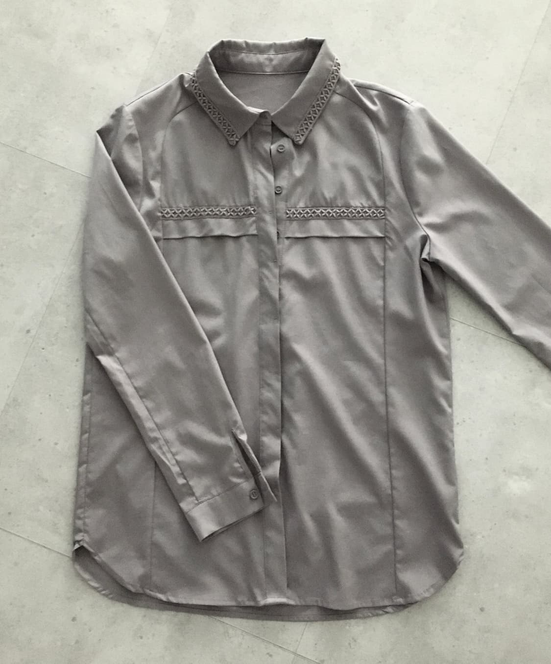 Vintage gray detail shirt 상품이미지1