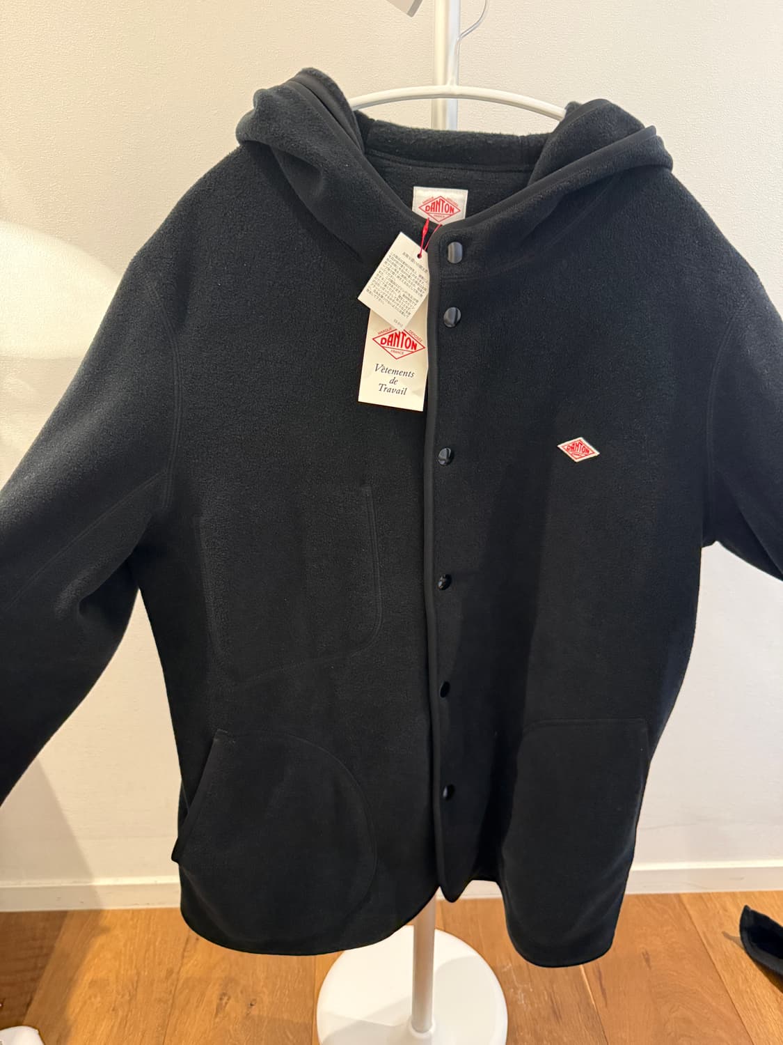 새상품)단톤 후리스 플리스 후드 자켓 상품이미지1