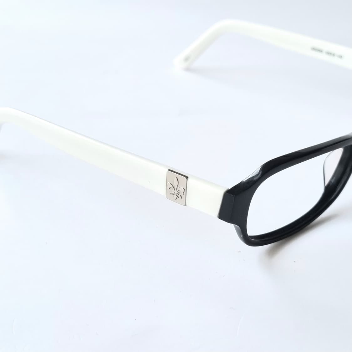 데드스탁 Salvator Rosa 블랙 &화이트 뿔테 안경 723 상품이미지7
