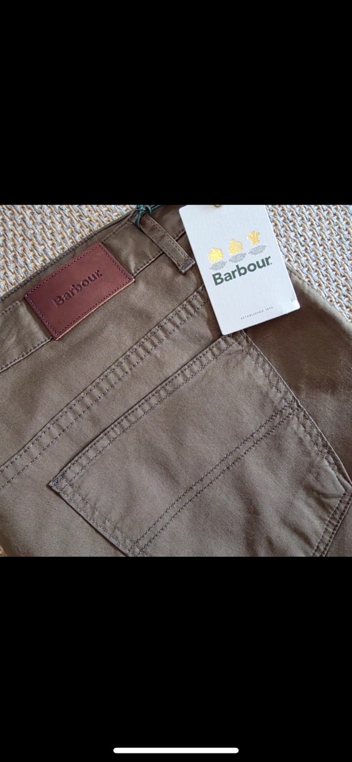 바버 라이프스타일 더비 치노 팬츠 T50 새상품 상품이미지5