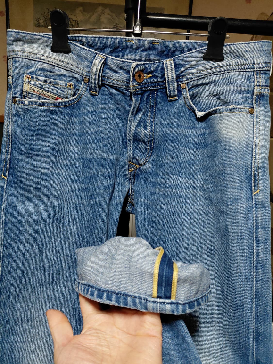 [디젤]바이커 스트레이트핏 데님 청바지 31사이즈  상품이미지10