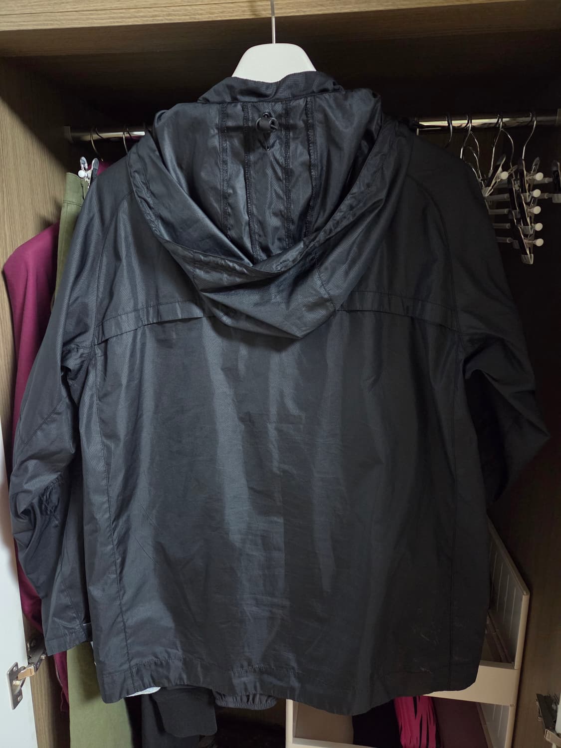 (S) 나이키 유벤투스 윈드브레이커 블랙 상품이미지2