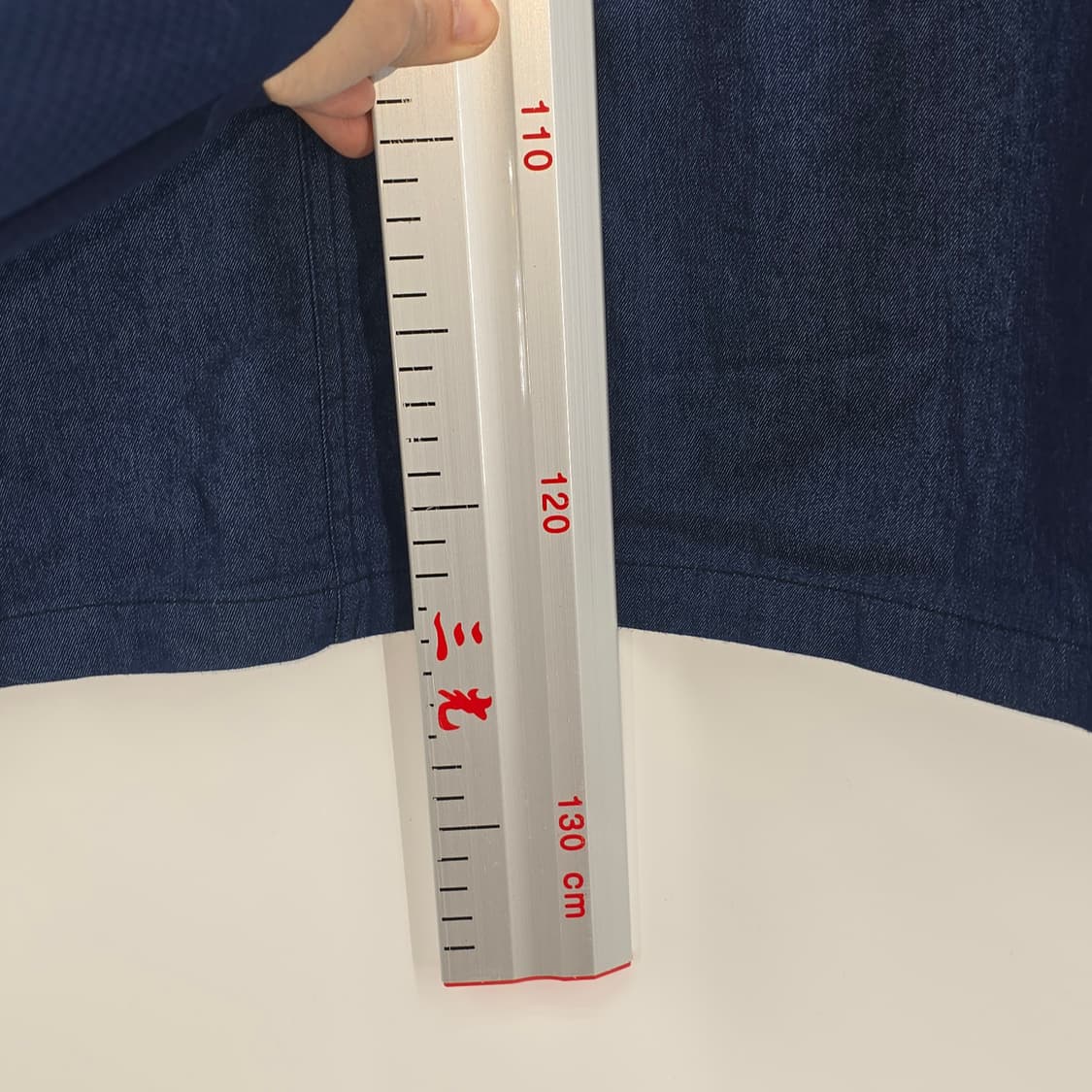 The Heart Fields 네이비 데님 민소매 롱 원피스 상품이미지8