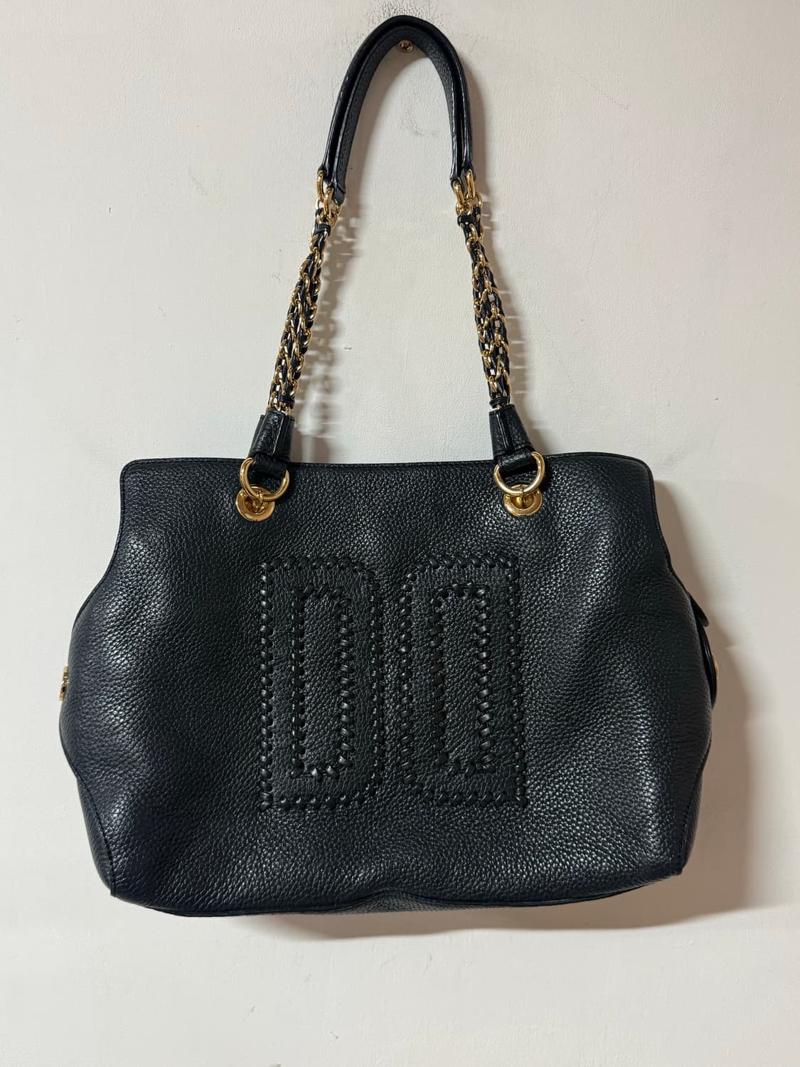 닥스 DAKS 클래식 더블 D 레더 숄더,토트백 상품이미지2