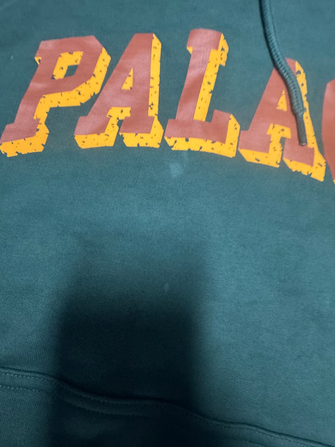 정품!! 팔라스 PALACE 스펠아웃 오버핏 후드티 S ~ M 상품이미지6