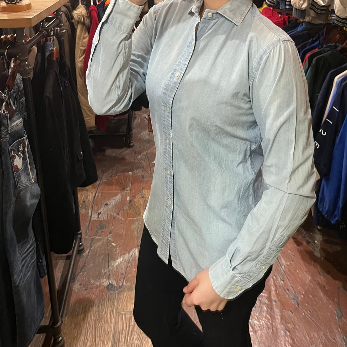 [HI] 폴로 셔츠 연청 상품이미지4