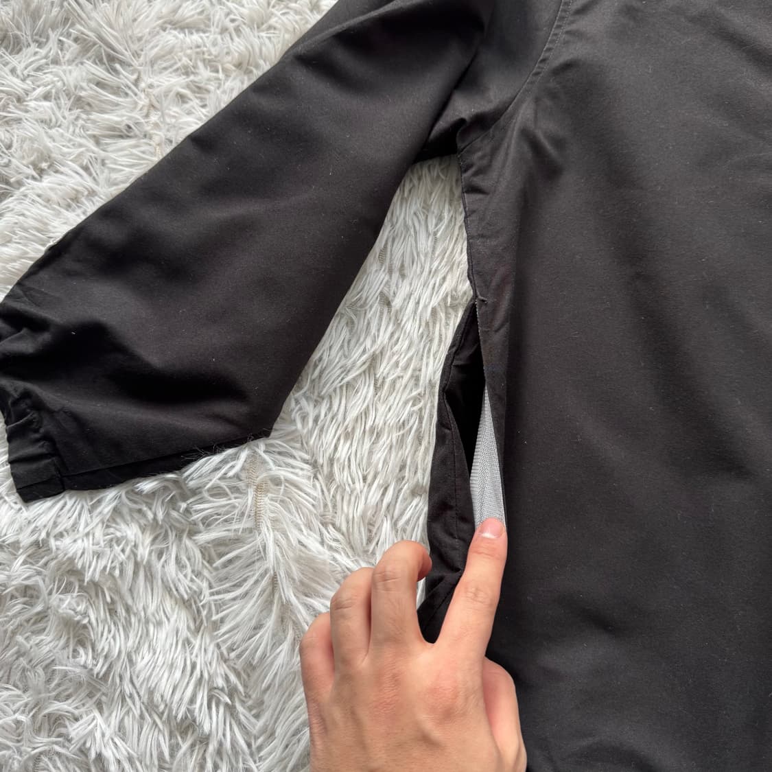 TC 일본빈티지 반집업 나일론바람막이 농구바람막이 반집업바람막이 m 95 상품이미지5