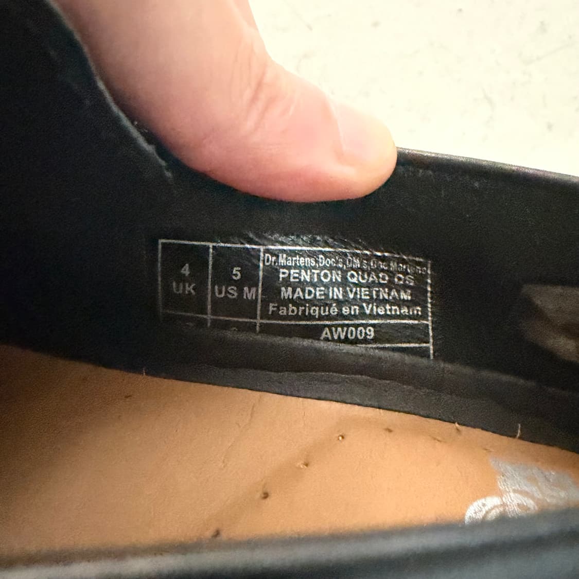 닥터마틴 펜톤 벡스 퀼론 블랙 235 상품이미지7