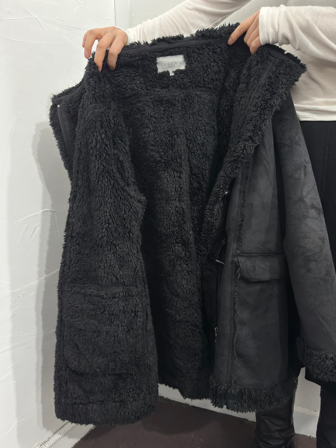 theoria duffle fur coat 상품이미지6