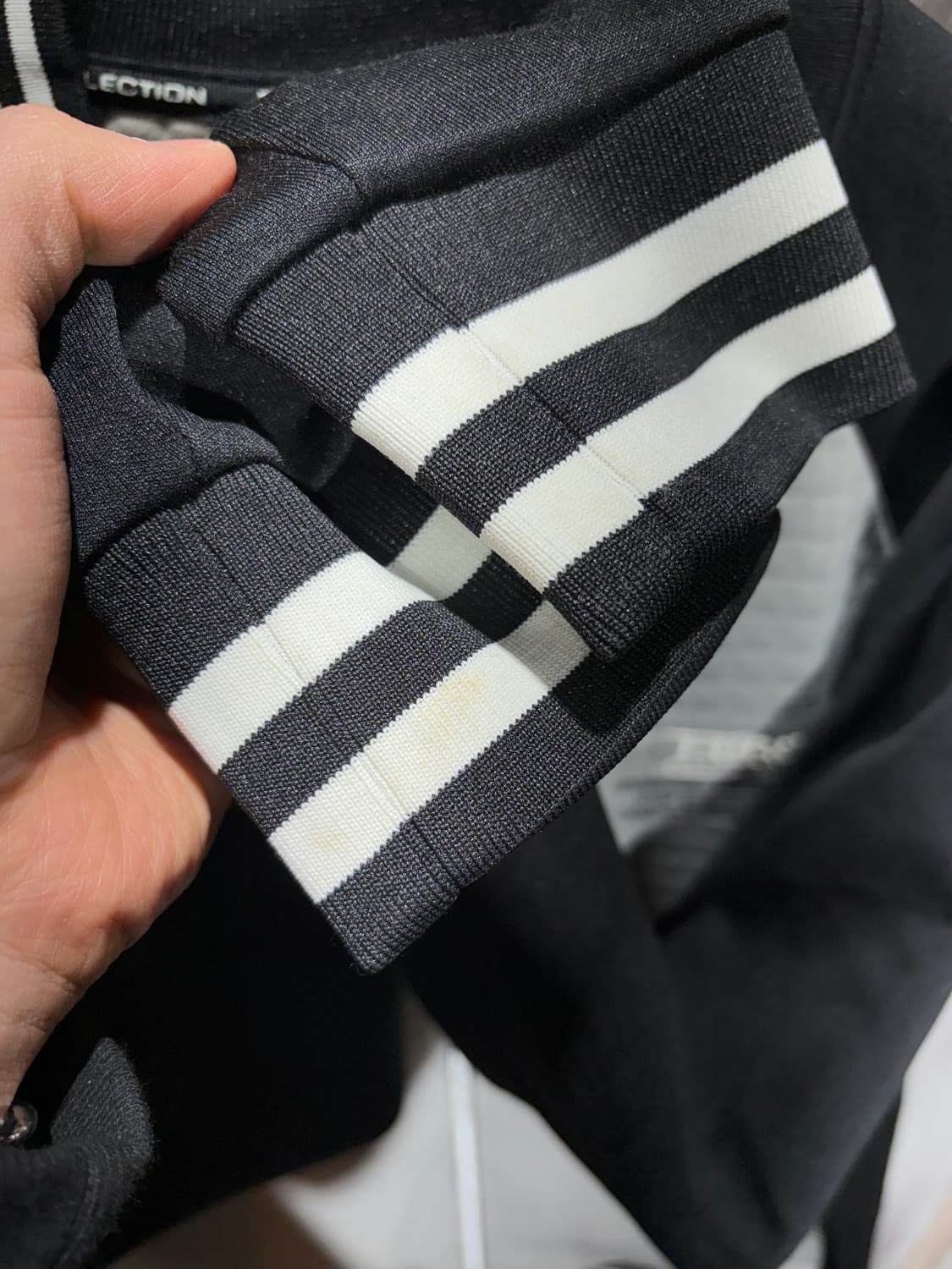 XL 푸부 퀼팅 패턴 트랙 블루종 상품이미지8