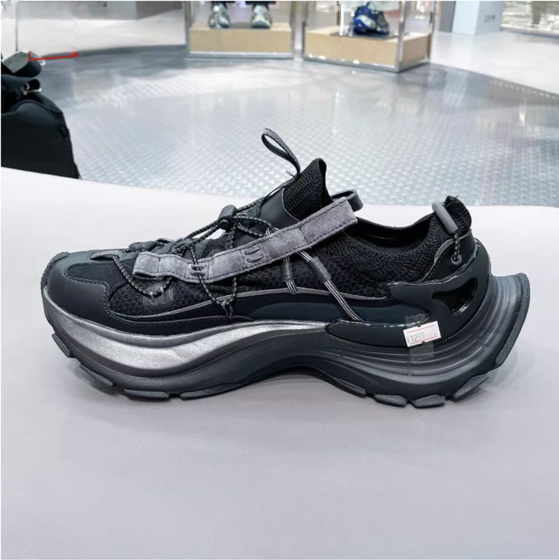 아디다스 상하이 FOS XLG 스피드 하이크 드로스트링 블랙 상품이미지1