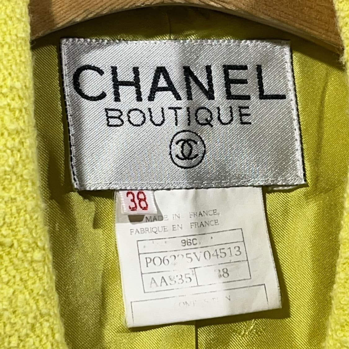 [CHANEL] 샤넬 부티크 더블 브레스트 트위드 자켓 상품이미지6