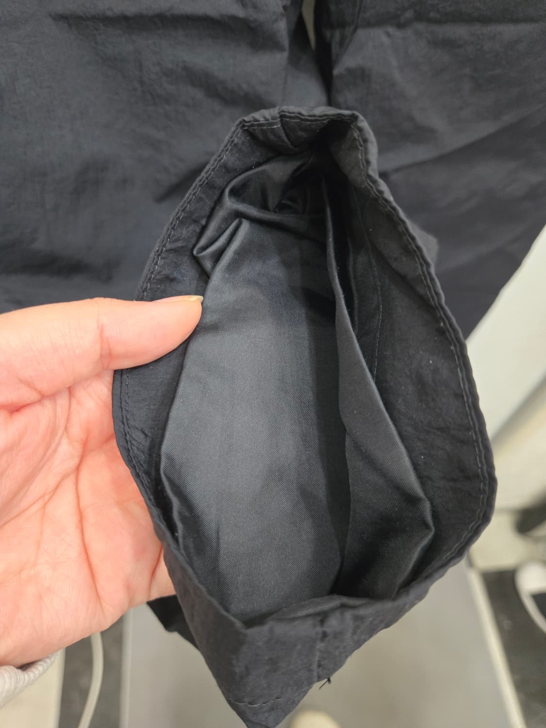 M,95 )) NIKE 나이키 스우시 미드라이즈 우븐팬츠 바지!~ 상품이미지4