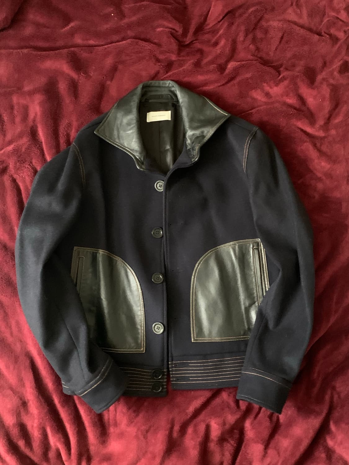 웨일즈 보너 브릭스턴 바시티 자켓 48 사이즈 상품이미지1