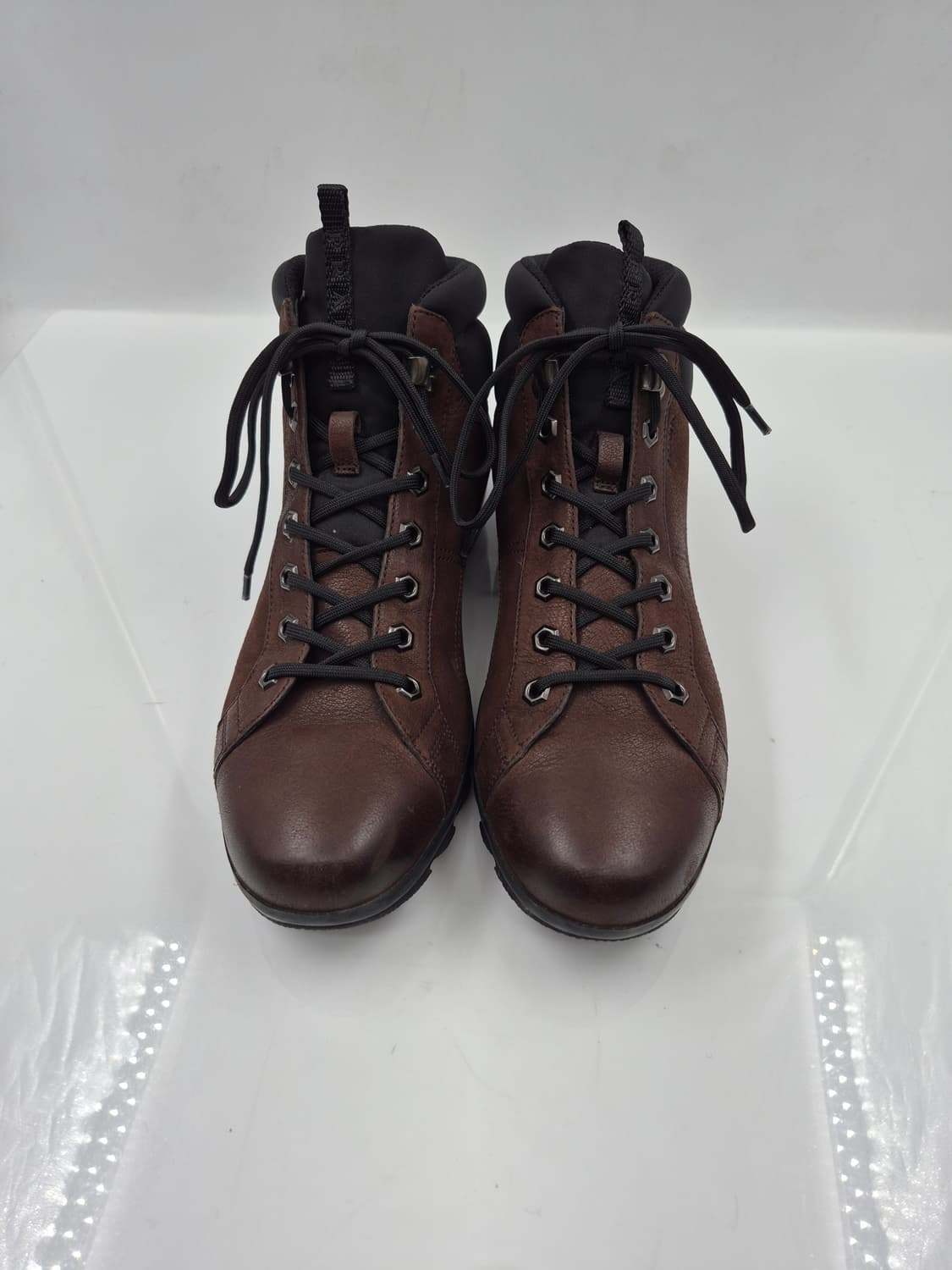 프라다 브라운 하이킹 부츠 상품이미지1